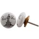 Paris Eiffel Tower Flat Drawer Knob